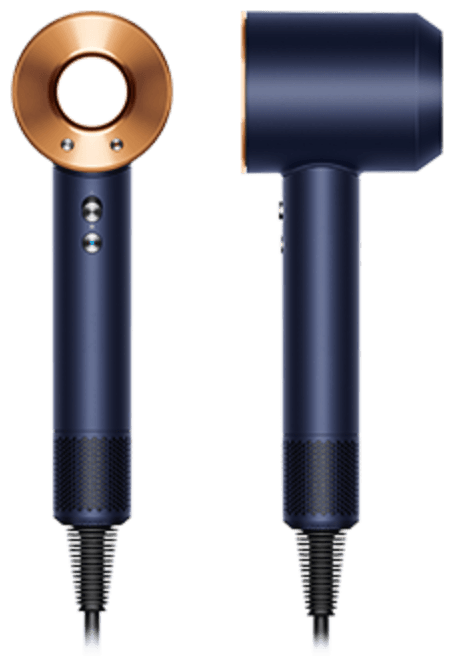 Товар Фен Dyson Supersonic HD08 , prussian blue/rich copper (c кейсом) ( Переходник в подарок)