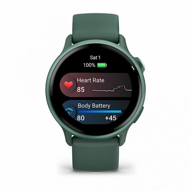Товар Умные часы Watch Garmin Vivoactive 6 Metallic Jasper Green with Jasper Green Silicone (010-02985-02)
