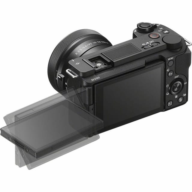 Товар Камера Sony ZV-E10 II, 26Мп, объектив 16-50мм, байонет Sony E, 120fps, сенсор 3"
