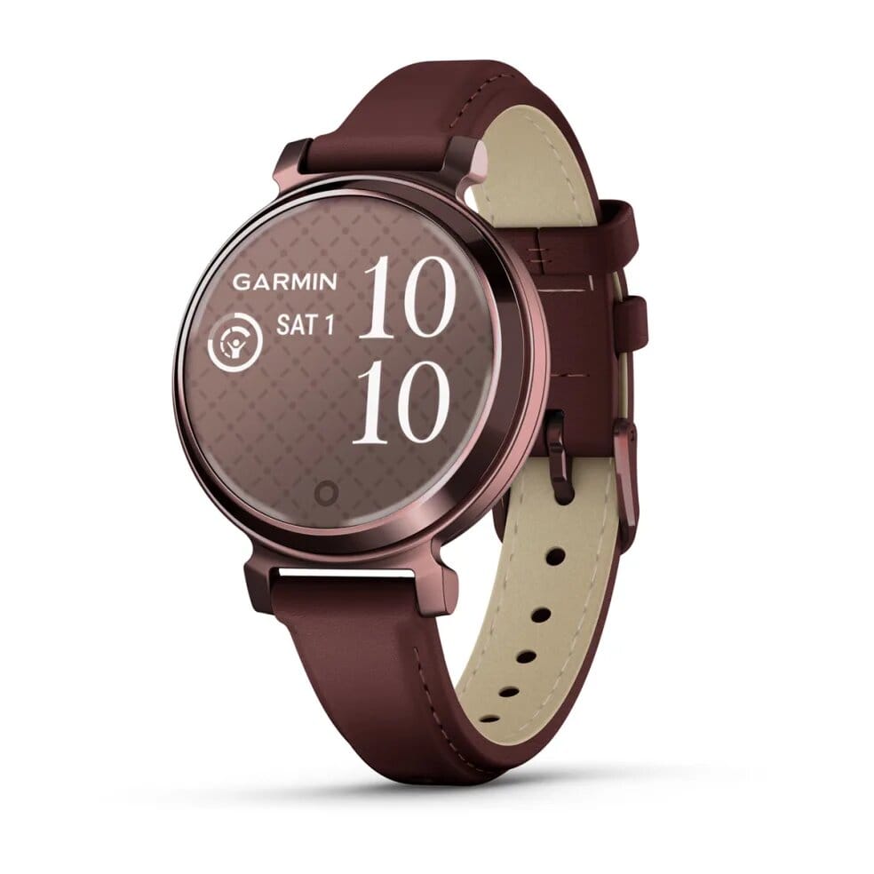 Товар Умные часы Garmin Lily 2 Dark Bronze Case with Mulberry Leather Band 010-02839-03