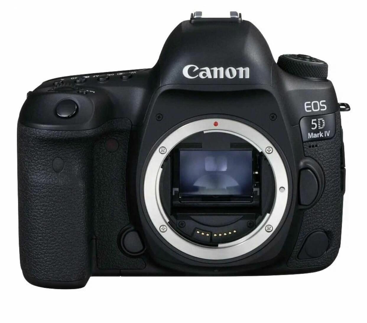 Товар Зеркальный фотоаппарат Canon Зеркальный фотоаппарат EOS 5D Mark IV Body 1483C025
