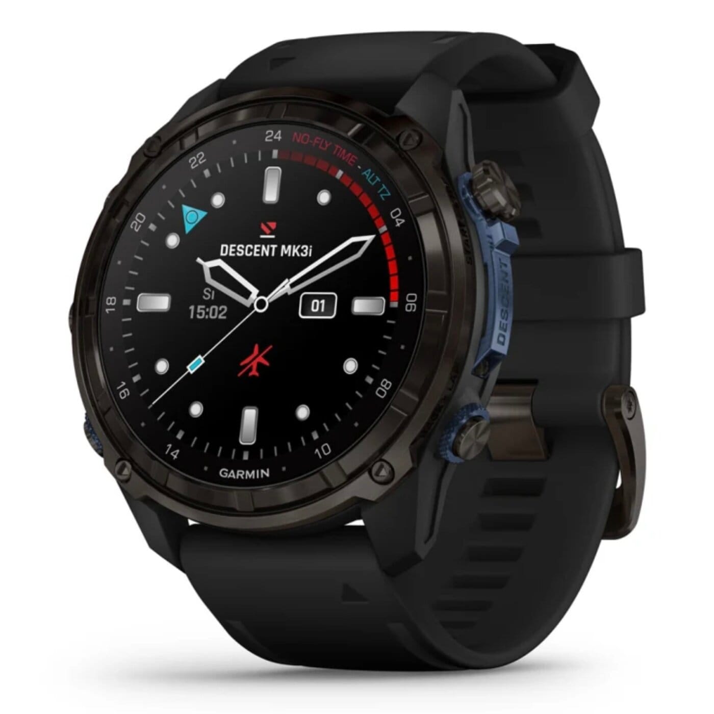 Товар Умные часыGarmin ️DESCENT MK3i 51mm Carbon Gray DLC with Silicone Band, 010-02752-11