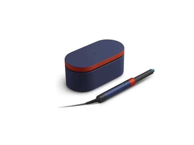 Товар Фен-стайлер Dyson Airwrap complete long HS05, prussian blue/topaz orange, переходник в комплекте