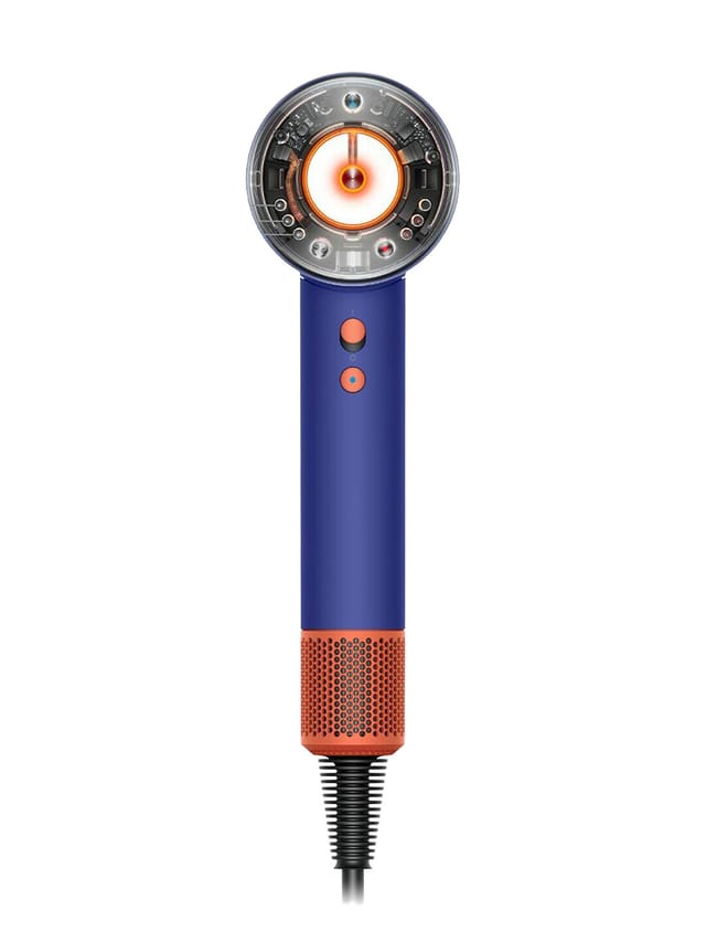 Товар Фен Dyson Supersonic Nural HD16 Vinca Blue/ Topaz Orange (с кейсом) + переходник
