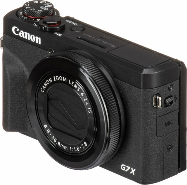 Товар Компактный Фотоаппарат Canon PowerShot G7 X Mark III, Black | Черный