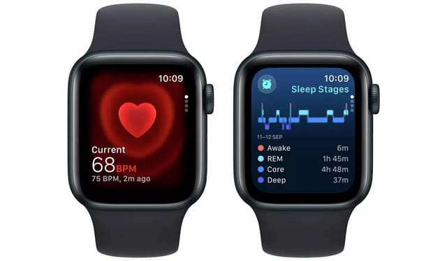 Товар Смарт-часы Apple Watch SE 2 (2024) 40mm Midnight (Темная ночь), Aluminum Case Sport Band S/M