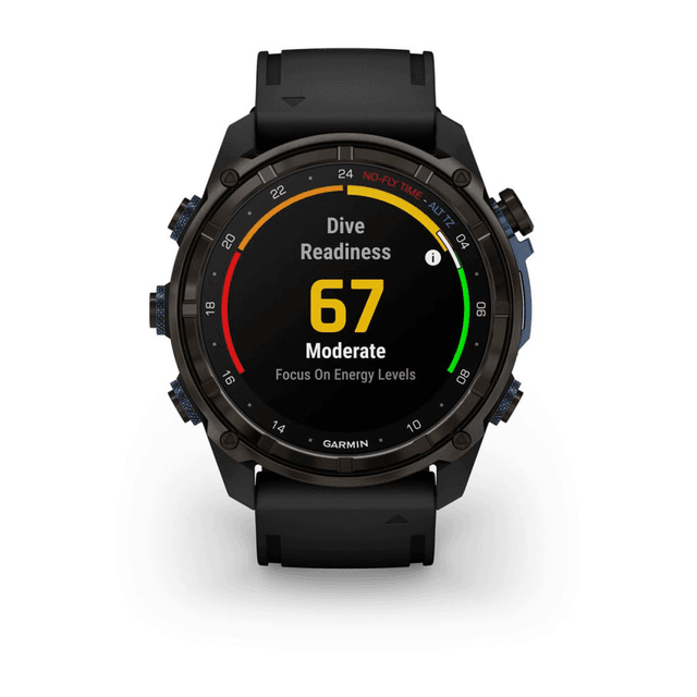 Товар Умные часыGarmin ️DESCENT MK3i 51mm Carbon Gray DLC with Silicone Band, 010-02752-11