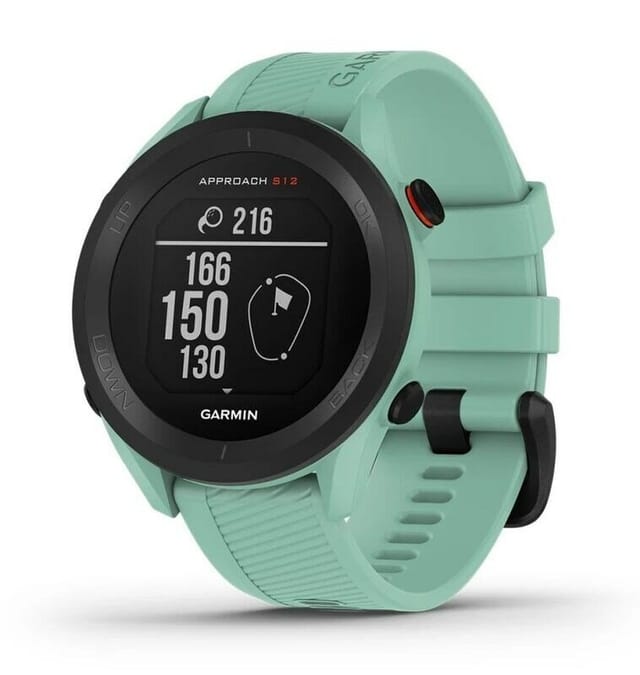 Товар Умные часы Garmin Approach S12 2022 edition neo tropic GPS, 010-02472-15