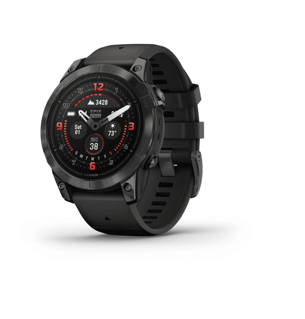 Товар Умные часы Garmin Epix Pro Gen 2 Sapphire (47mm) Carbon Gray Titanium with Black Band