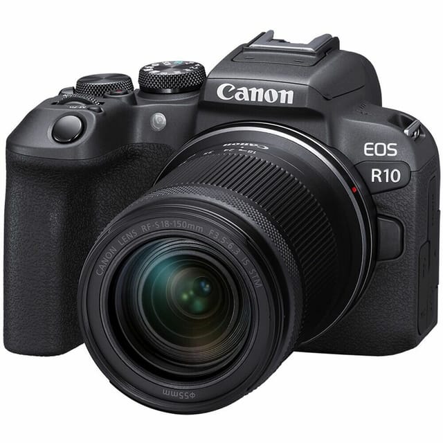Товар Фотоаппарат Canon EOS R10 Kit RF-S 18-150mm f/3.5-6,3 IS STM, черный