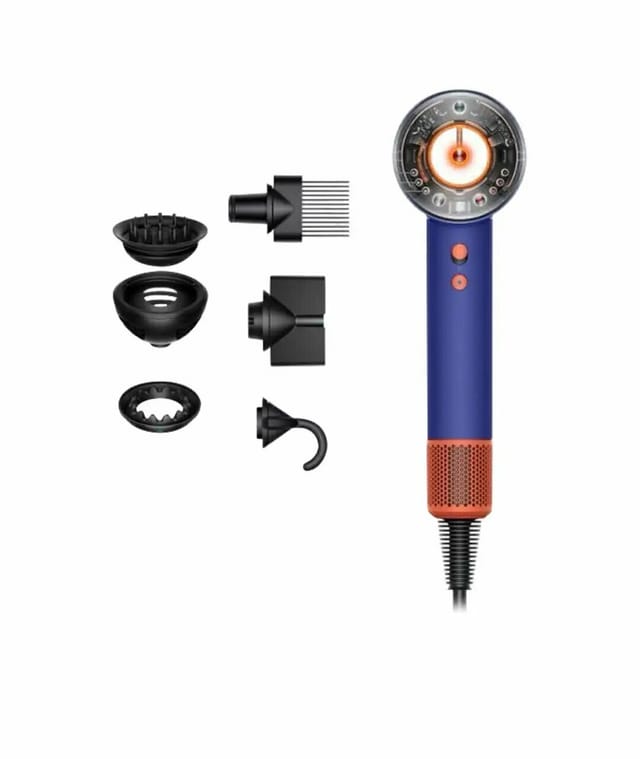Товар Фен Dyson Supersonic Nural HD16 Vinca Blue/ Topaz Orange EU (без кейса), вилка РФ
