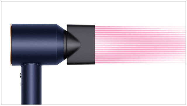 Товар Фен Dyson Supersonic HD08 , prussian blue/rich copper (c кейсом) ( Переходник в подарок)