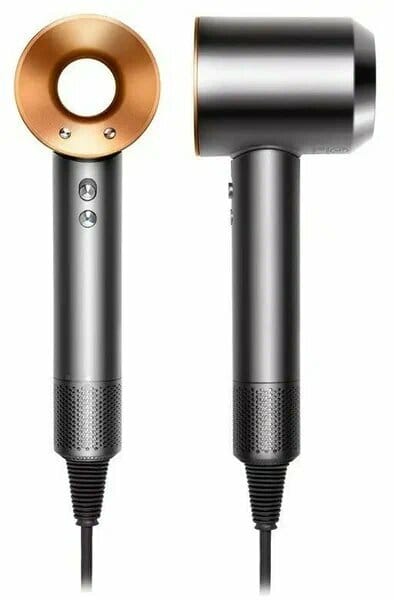 Товар Фен Dyson Supersonic HD08 Nickel/Copper IN без кейса (переходник в подарок)