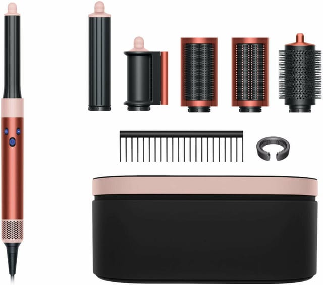 Товар Стайлер Dyson HS05 Airwrap(Long) Strawberry Bronze/Blush Pink(клубнично-бронзовый/румяно-розовый)с диффузором+переходник
