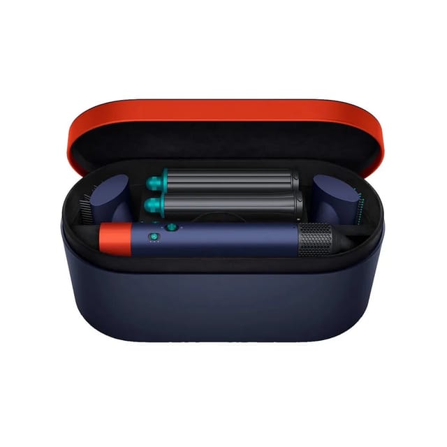 Товар Фен-стайлер Dyson Airwrap complete long HS05, prussian blue/topaz orange, переходник в комплекте