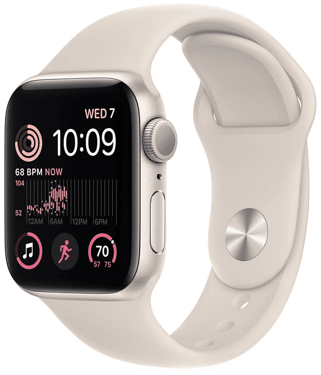 Товар Apple Watch SE2 2024 40mm Starlight. Starlight Sport Band S/M.