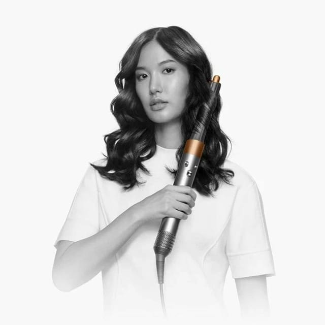 Товар Стайлер Dyson Airwrap Complete Long Diffuse HS05, blue/copper (переходник в комплекте)