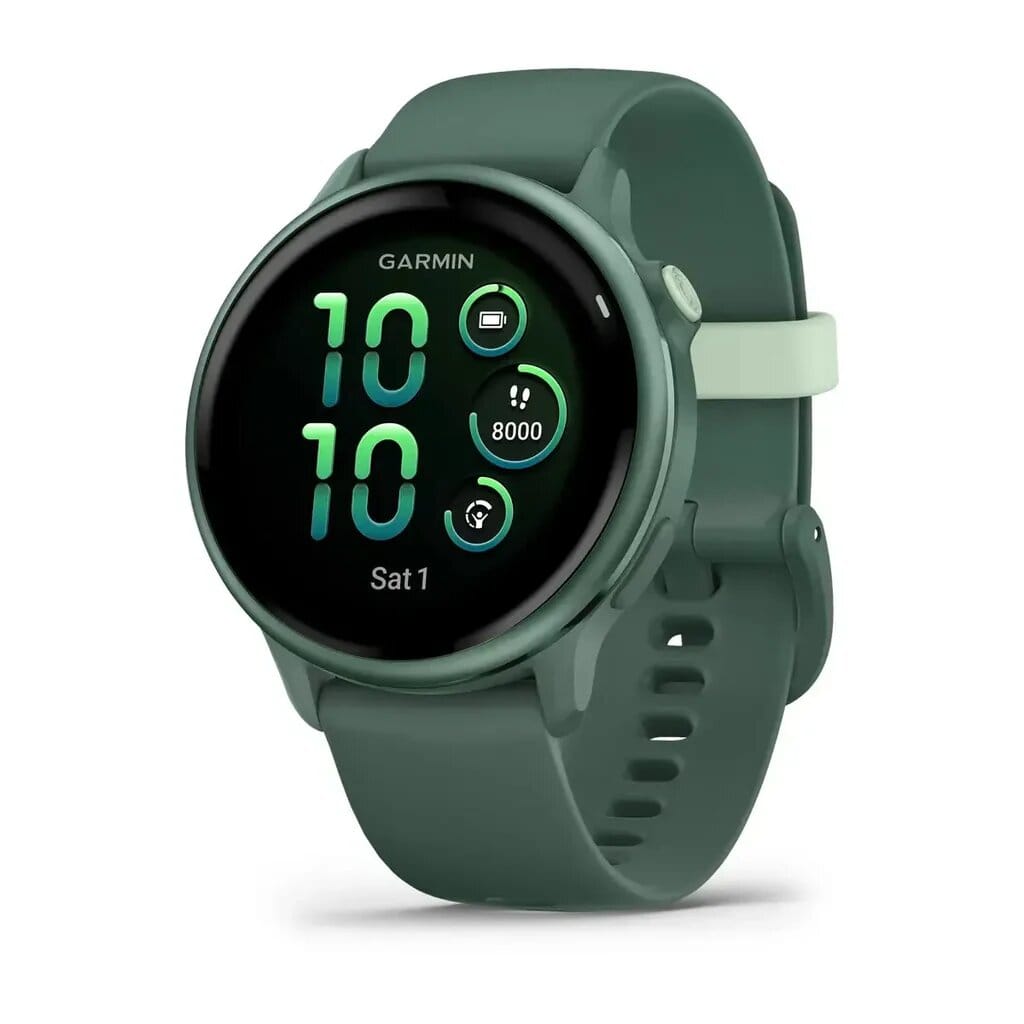 Товар Умные часы Watch Garmin Vivoactive 6 Metallic Jasper Green with Jasper Green Silicone (010-02985-02)