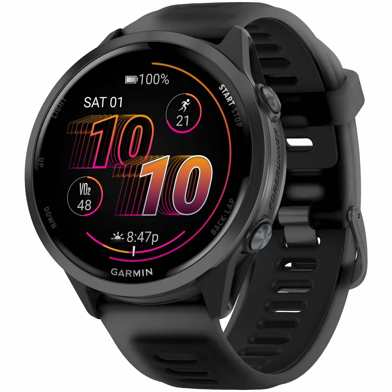 Товар Умные часы Garmin Forerunner 570, 47mm, Slate Gray with Black Band (010-02971-00)