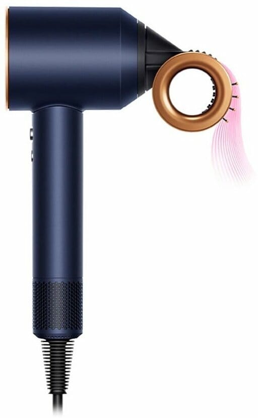 Товар Фен Dyson Supersonic HD15, Prussian blue/cooper ( С кейсом) (Переходник в подарок)