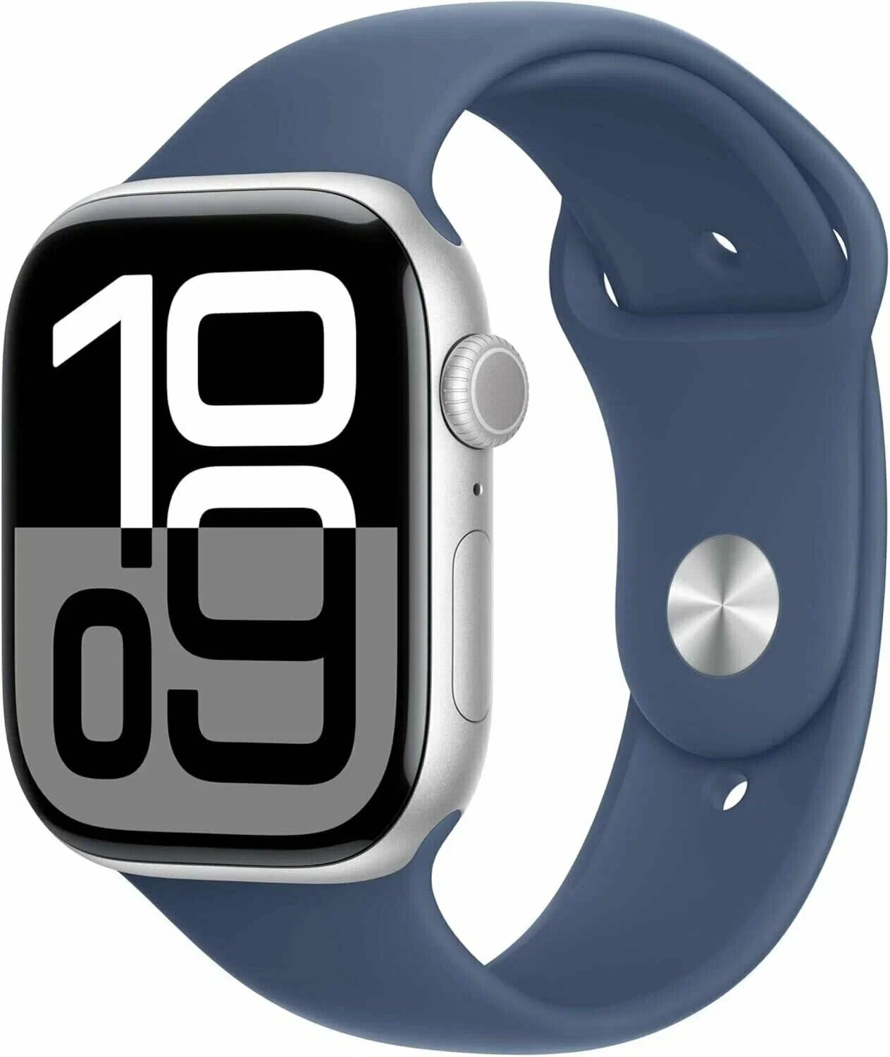 Товар Apple Watch S10, 46mm, Silver Aluminium Case, Sport Band S/M
