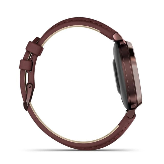 Товар Умные часы Garmin Lily 2 Dark Bronze Case with Mulberry Leather Band 010-02839-03