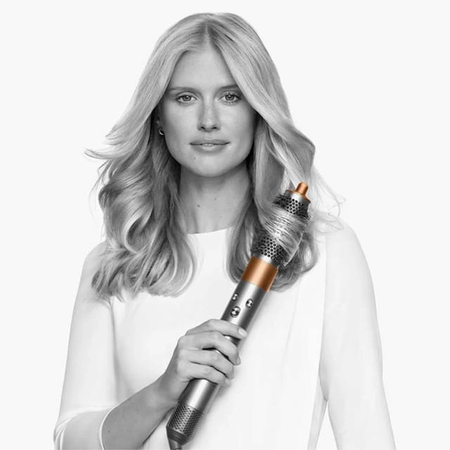 Товар Стайлер Dyson Airwrap Complete Long Diffuse HS05, blue/copper (переходник в комплекте)