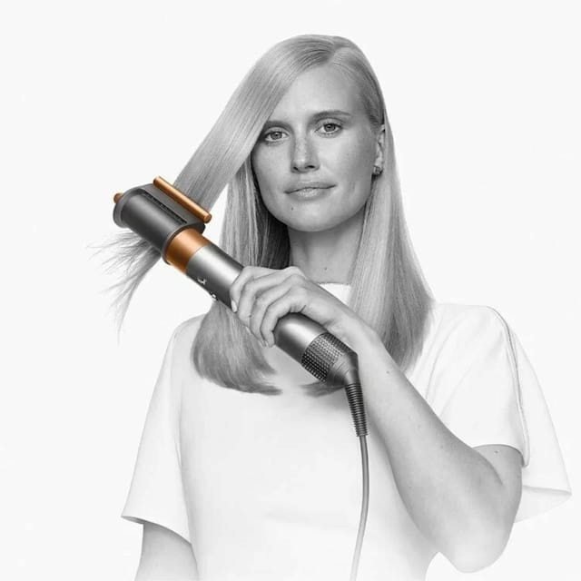 Товар Стайлер Dyson Airwrap Complete Long Diffuse HS05, blue/copper (переходник в комплекте)