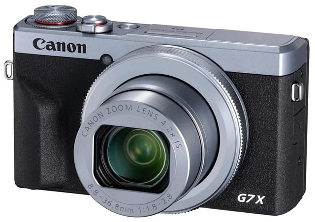 Товар Фотоаппарат Canon PowerShot G7 X Mark III, Silver | Cеребристый