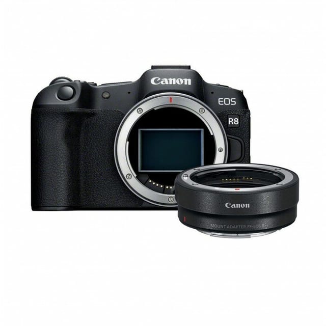 Товар Фотоаппарат Canon EOS R8 Body + Canon Mount Adapter EF-EOS R