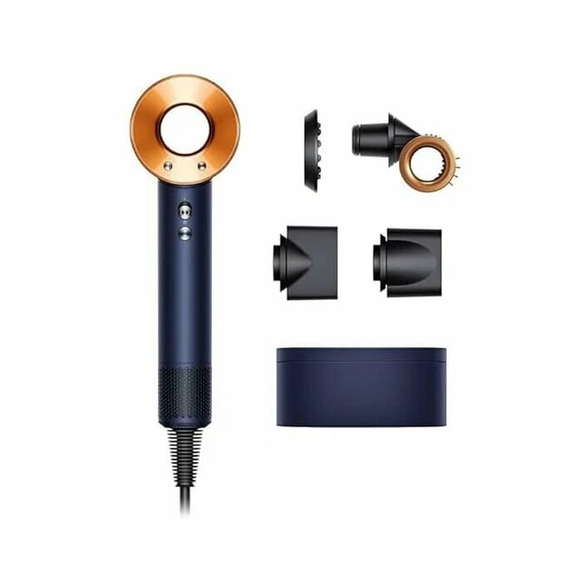 Товар Фен Dyson Supersonic HD15, Prussian blue/cooper ( С кейсом) (Переходник в подарок)