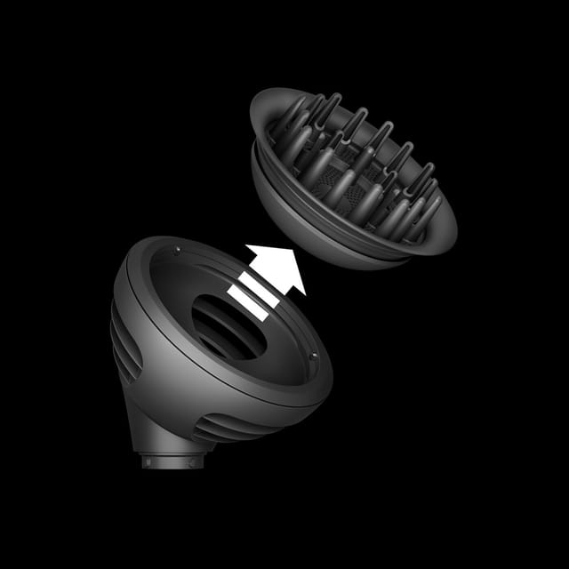 Товар Dyson HS 08 Long Vinca Blue/Topaz Diffuse EU  (Вилка для РФ) с диффузором