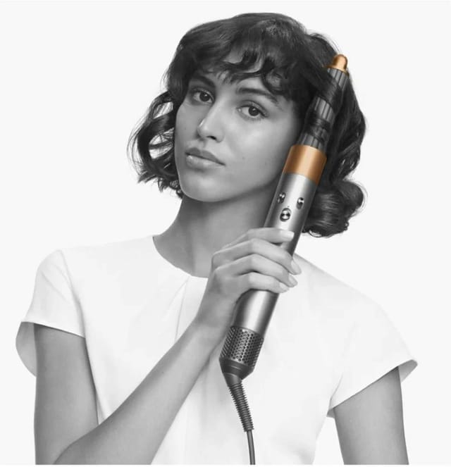 Товар Стайлер Dyson Airwrap Complete Long Diffuse HS05, blue/copper (переходник в комплекте)