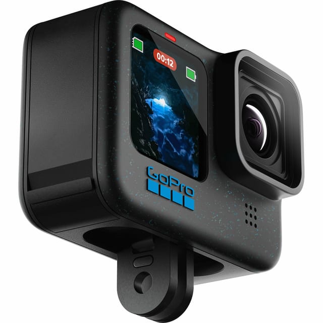 Товар Go Pro Экшн камера 4k GoPro 12 Hero Black, водонепроницаемость, сенсорный экран, до 2,5 ч