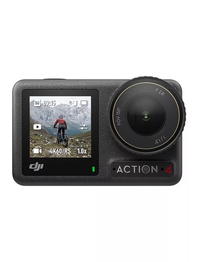 Товар Экшн-камера DJI Osmo Action 4 Adventure Combo, 4K с матрицей 1/1,3 дюйма, черный