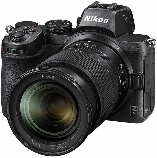Товар Nikon Z5 Kit 24-70mm f/4 S – Full-Frame Mirrorless Camera with NIKKOR Z Lens, 4K Video