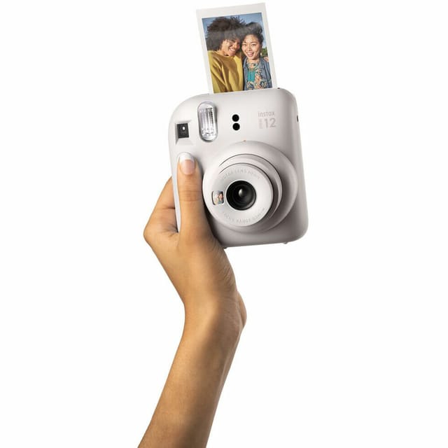 Товар Фотоаппарат моментальной печати Fujifilm Instax Mini 12 Clay White (белый)
