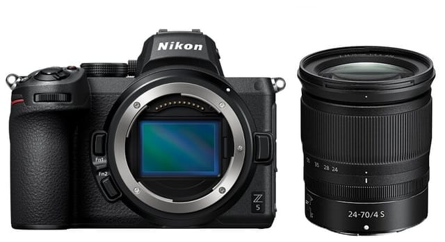 Товар Nikon Z5 Kit 24-70mm f/4 S – Full-Frame Mirrorless Camera with NIKKOR Z Lens, 4K Video