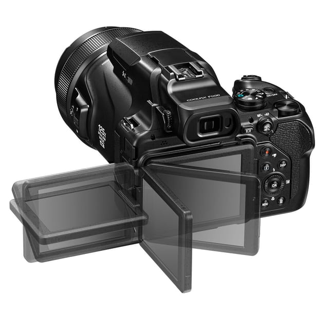 Товар Nikon COOLPIX P1100: суперзум, 125-кратный оптический зум, видео 4K