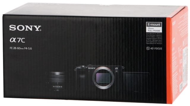 Товар Фотоаппарат Sony Alpha A7C Kit 28-60mm Black ILCE-7CL черный