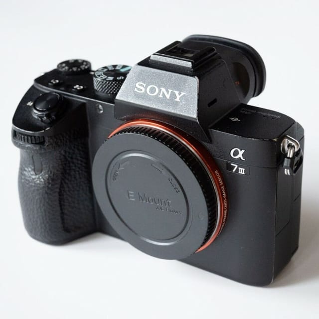 Товар Фотоаппарат беззеркальный Sony Alpha A7M3 Body (Sony A7 Mark III)
