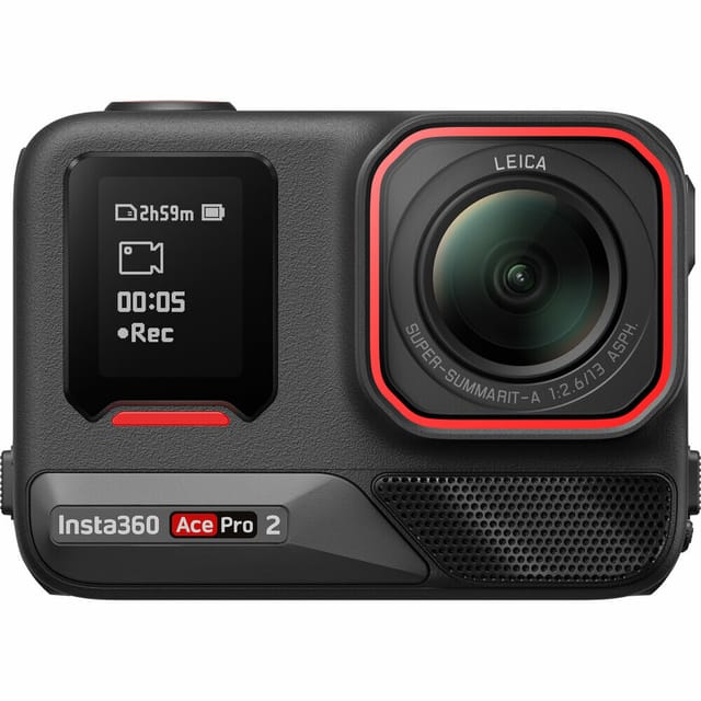 Товар Экшн-камера Insta360 Ace PRO 2 Dual Battery Bundle, комплект с 2мя аккумуляторами (2 батареи по 1800mAh)