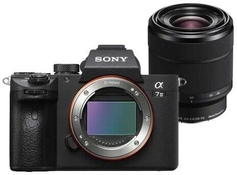 Товар Sony Alpha a7 III (M3) Kit (28-70mm f/3.5-5.6 OSS FE) черный