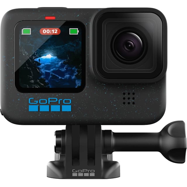 Товар Go Pro Экшн камера 4k GoPro 12 Hero Black, водонепроницаемость, сенсорный экран, до 2,5 ч
