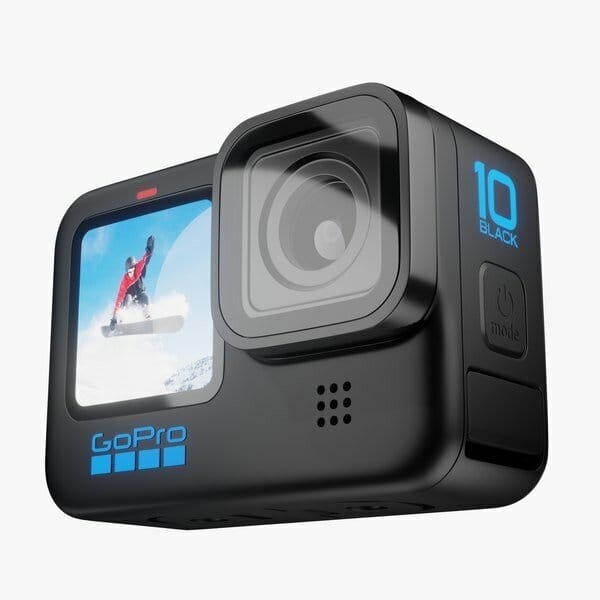 Товар Экшн-камера GoPro HERO10 Black, 23.6МП, 5312x2988, 1720 мА·ч, черный