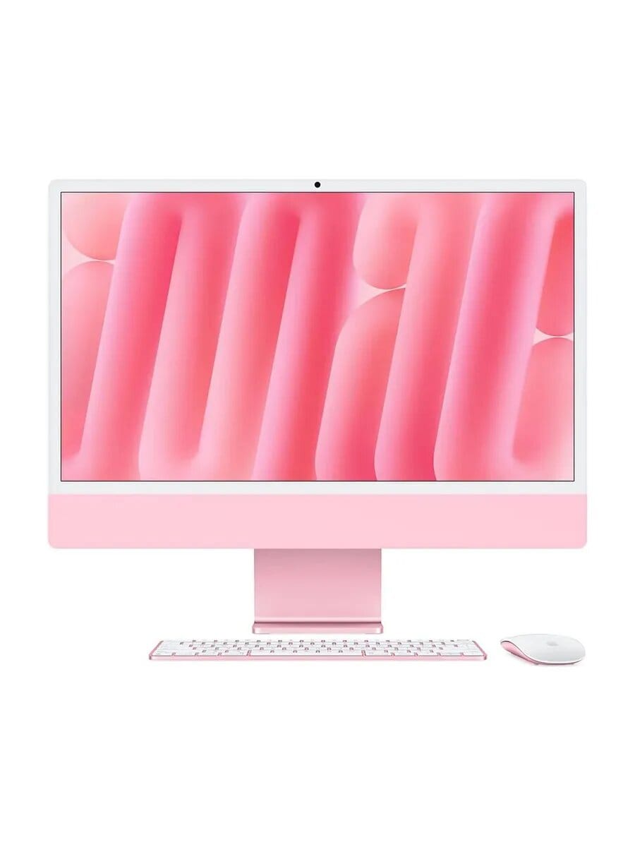 Товар Моноблок Apple iMac [MWUG3] iMac M4 (8/8/16/256) Pink. Без RuStore.