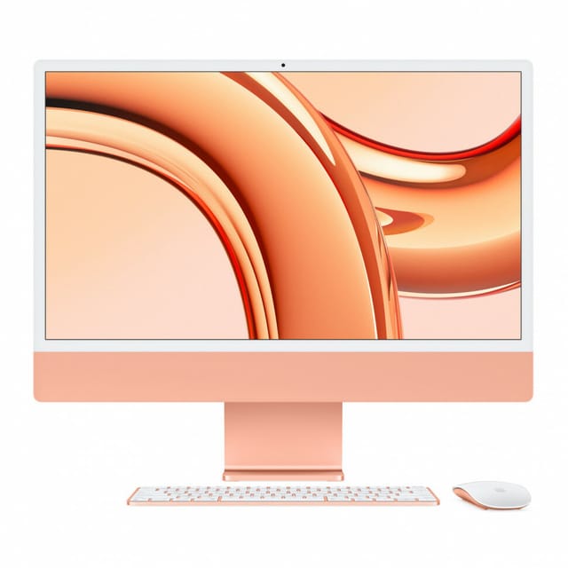 Товар Apple iMac 24 Retina 4K (M4 10-Core CPU, GPU 10-Core, 16 ГБ, 1 TБ) (Z1EW000DV, Z1EV000TJ) Оранжевый