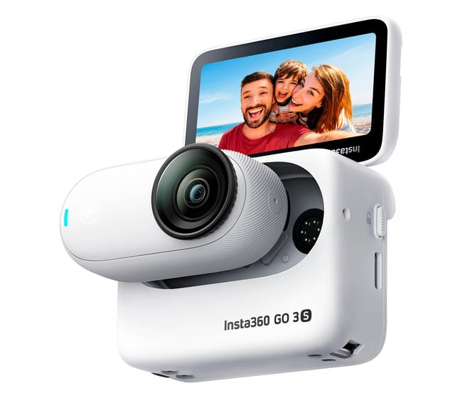 Товар Экшн-камера Insta360 GO 3S 128 GB, White, влагозащита, магнитное крепление