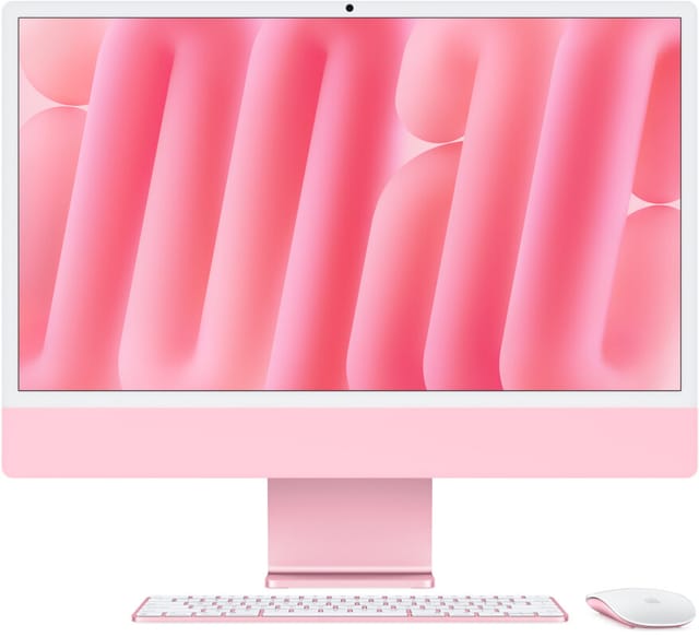 Товар Apple iMac 24 Retina 4K (M4 10-Core CPU, GPU 10-Core, 16 ГБ, 1 ТБ) (Z1ES000DD, Z1ER000TY) Розовый