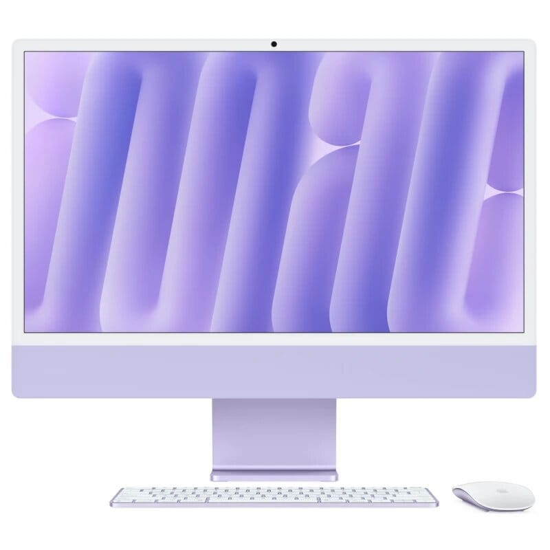 Товар Apple Моноблок Apple iMac 24 2024 (M4 8-Core, GPU 8-Core, 16GB, 512GB) (Фиолетовый, 16 ГБ, 512 ГБ, Z1E7000EQ)